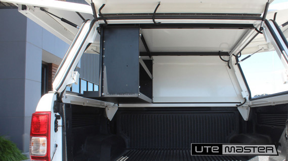Utemaster Removable Shelving Unit For Canopy Tradie Ceiling Mounted