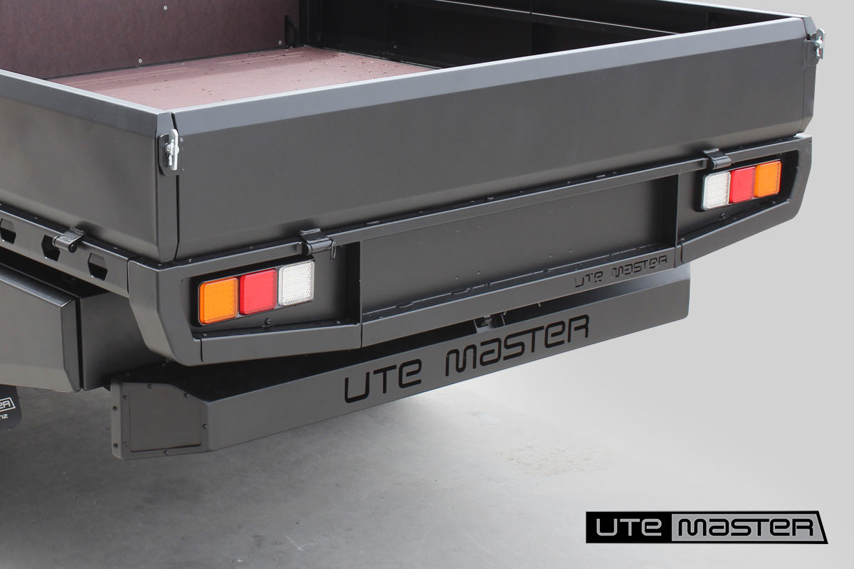 Utemaster Steel Flat Deck To suit Isuzu D Max 2020 2021 Rear Bumper Collision Sensors
