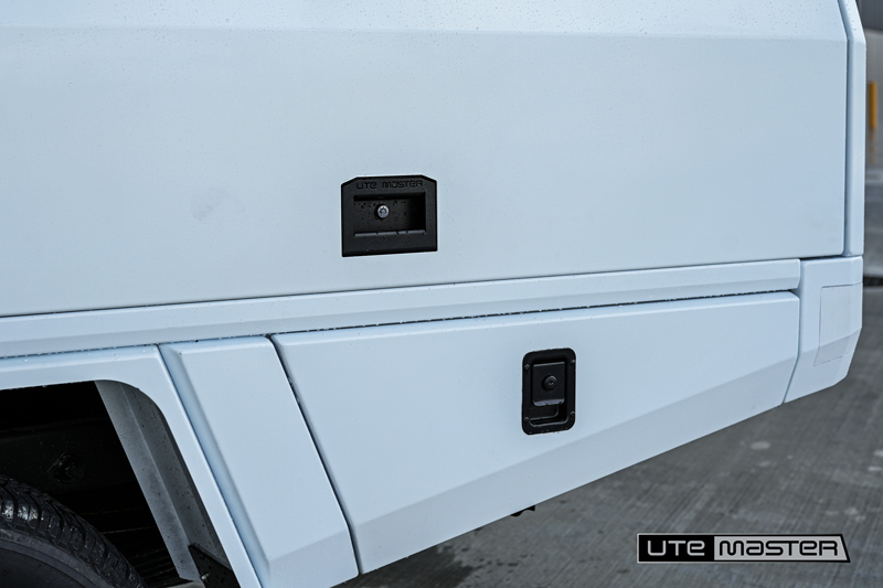 Utemaster TrailCore Service Body White Underbody Storage Toolbox