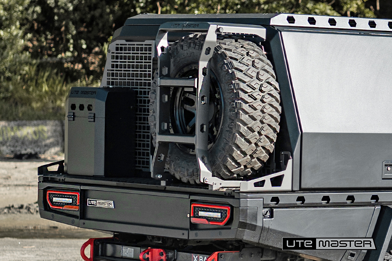 Utemaster TrailCore Tray Rear Wheel Holder