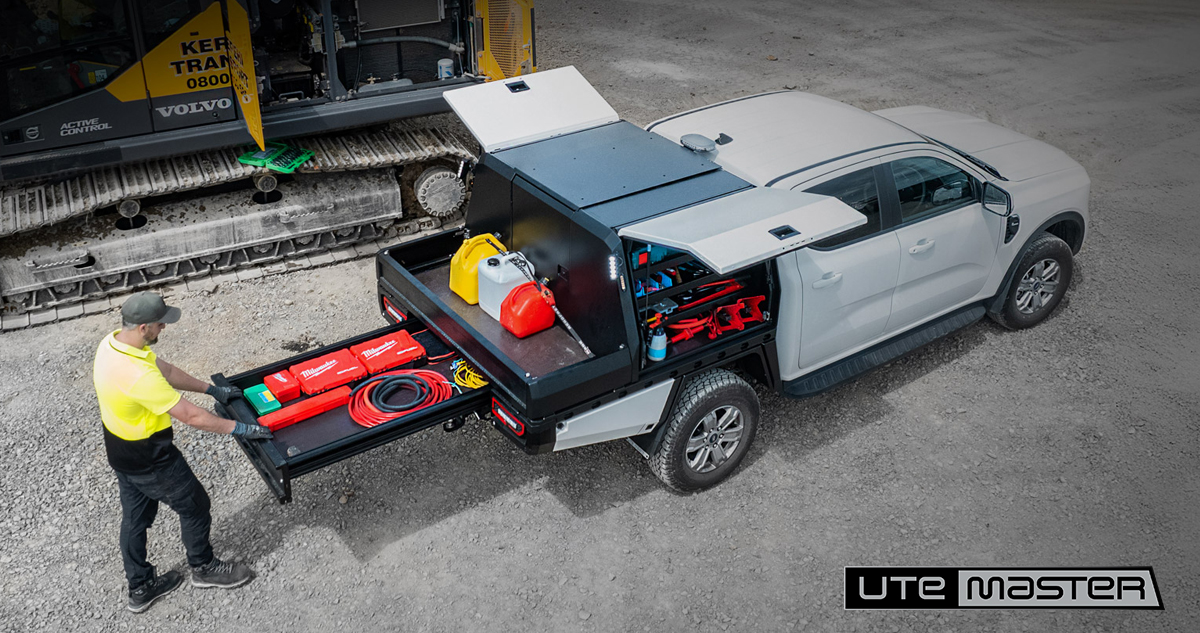 Utemaster Tray Toolboxes TrailCore Mechanic Setup
