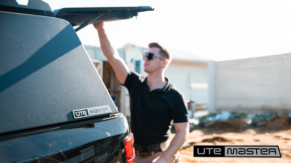 Utemaster Centurion Canopy to suit BYD Shark 6 2025 Black