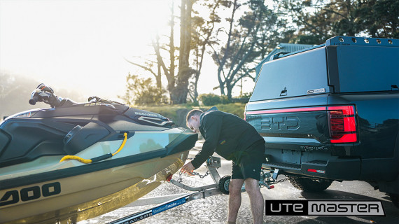 Utemaster Centurion Canopy to suit BYD Shark 6 Black