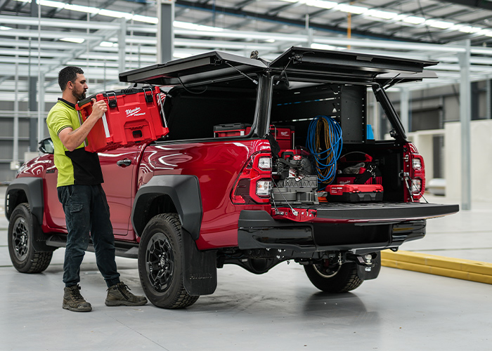 Utemaster Centurion Canopy to suit Hilux GR Tradie