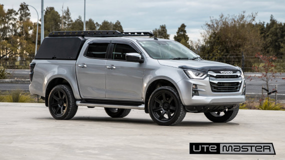 Utemaster Centurion Canopy to suit Isuzu D Max 2024 Silver Ute Tub Accessories