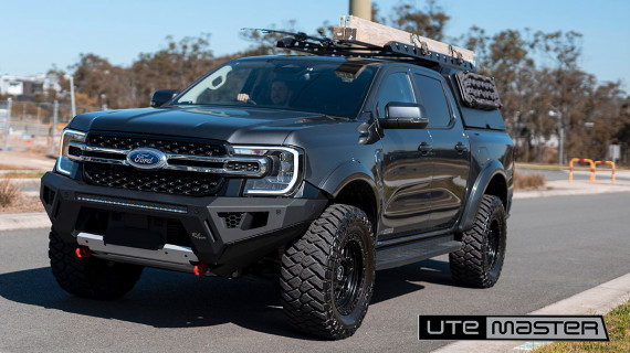 Utemaster Centurion Canopy to suit Next Gen Ford Ranger XLT Wildtrak Raptor Builder Fishing Tough Ute