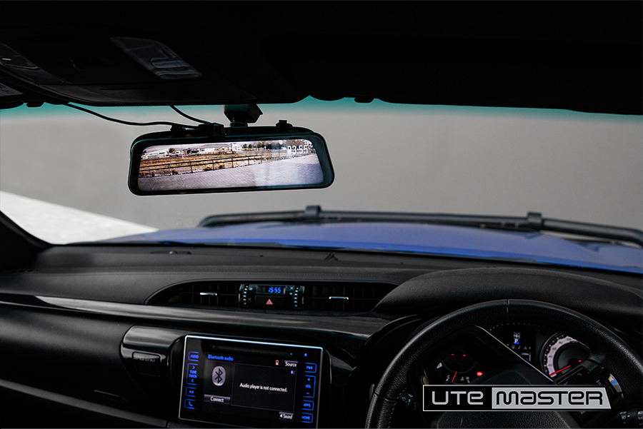 Utemaster Centurion Canopy with Rear View Camera Ute Canopy Accessories Rear Vision Mirror Mount
