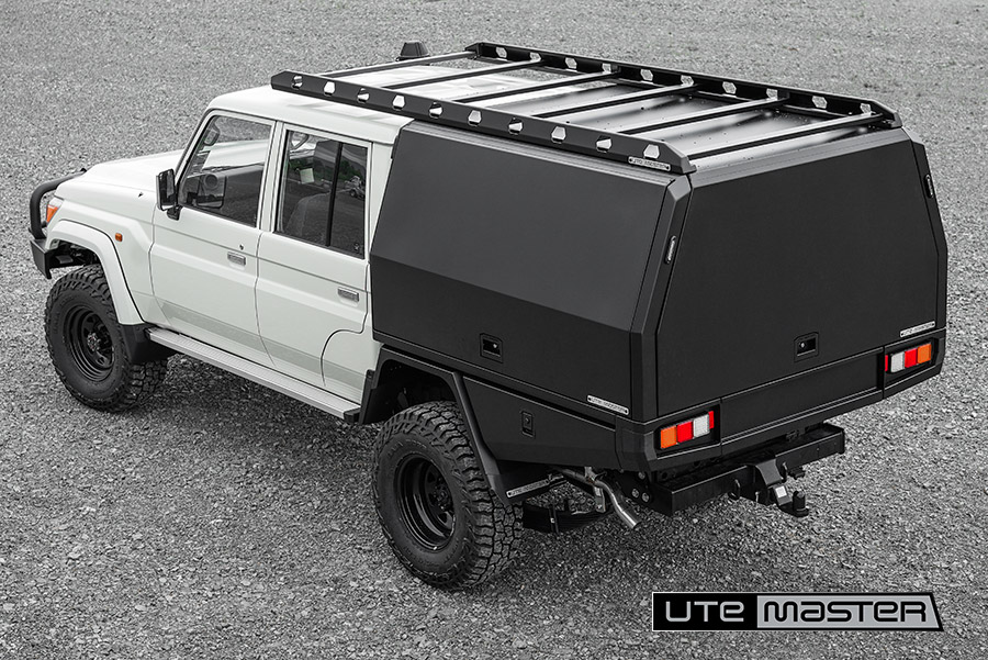Utemaster TrailCore Service Body Toyota Landcruiser Tray Canopy 4x4 Work Ute Toolbox
