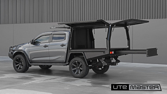 Utemaster TrailCore Service Body to suit Isuzu D Max Gray