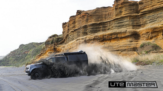 Utemaster TrailCore Service Body to suit Next Gen Ranger Sport Beach 4WD Adventure Youve Earned It