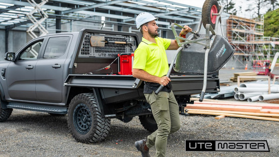Utemaster TrailCore Tray Ford Ranger Jobsite Tradie Ute Setup Builder Plumber Tools Ute Fitout