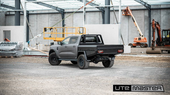 Utemaster TrailCore Tray Jobsite Tradie Ute Deck Tough Flat Deck Aluminium Tray Ford