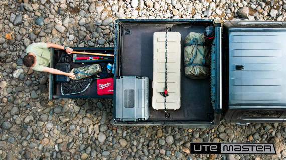 Utemaster TrailCore Tray Ute Flat Deck Camping Adventure Fishing 4WD Ranger