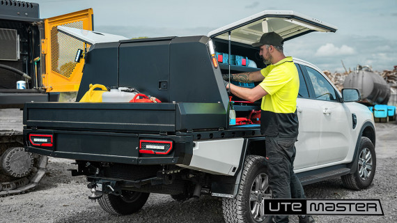 Utemaster TrailCore Tray and ToolBox Mechanic Diesel Ute Fitout