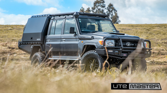 Utemaster Tray Canopy to suit Toyota Landcruiser 70 series
