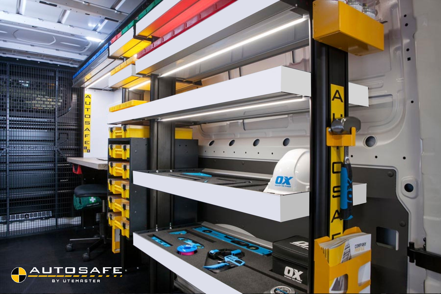 Autosafe By Utemaster Van Shelving Made Easy Commercial Fleets