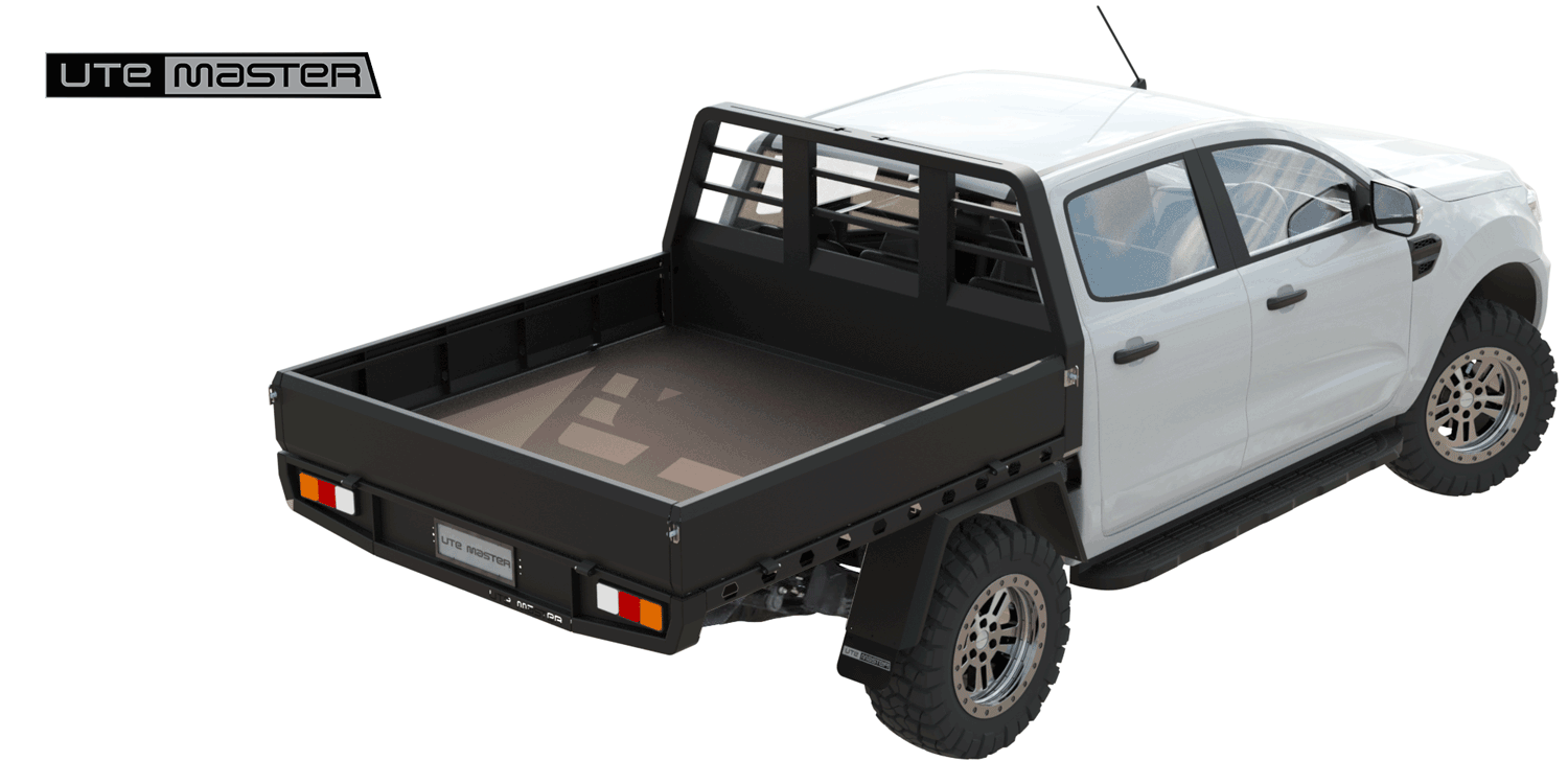 Utemaster Steel Flat Deck Accessories for trade and recreation