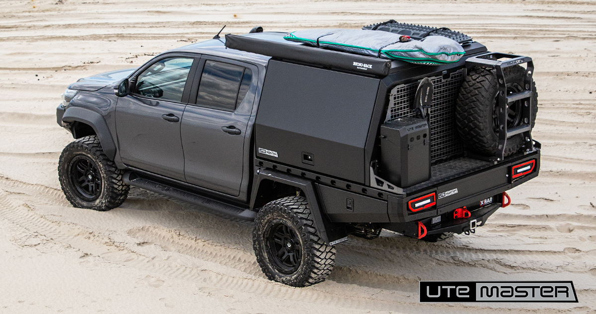 Ute Canopy Tray Canopies Full Time Alumumium Chassis Storage System TrailCore