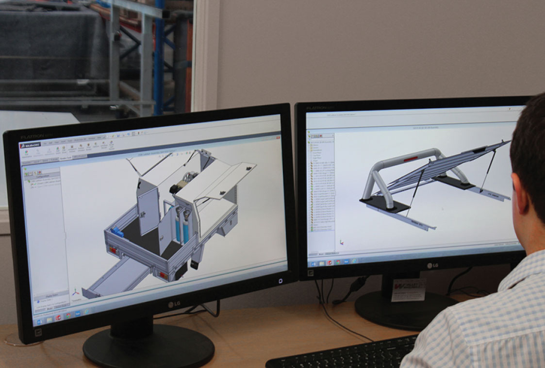 Our Process 4 Utemaster new product development CAD