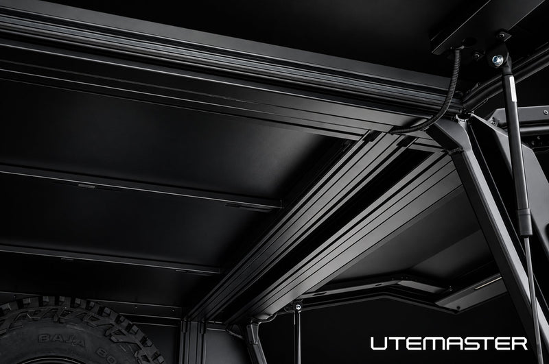 TrailCore Tray Canopy Internal T Track and Aluminium Extursions