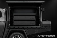 Utemaster TrailCore Tray and Canopy Shelving Internal Fitout